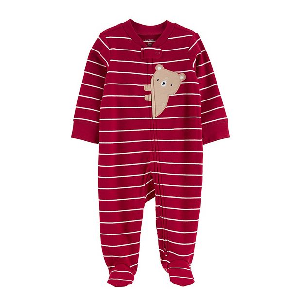 Baby Boy Carter s Bear 2 Way Zip Sleep Play