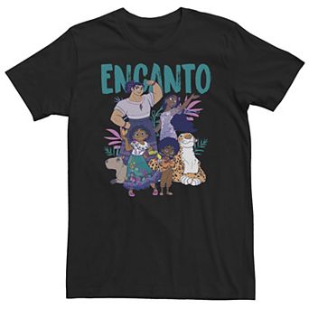 Big & Tall Disney Encanto Group Portrait Logo Tee