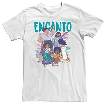 Big & Tall Disney Encanto Group Portrait Logo Tee