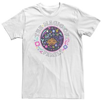 Big & Tall Disney Encanto The Magic Of Family Mirabel Circle Portrait Tee