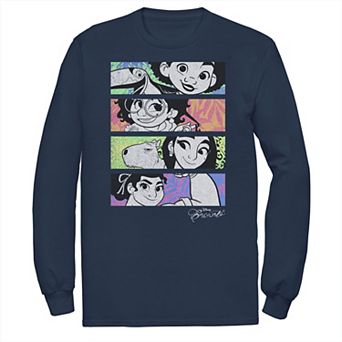 Big & Tall Disney Encanto Character Colorful Portrait Panels Tee