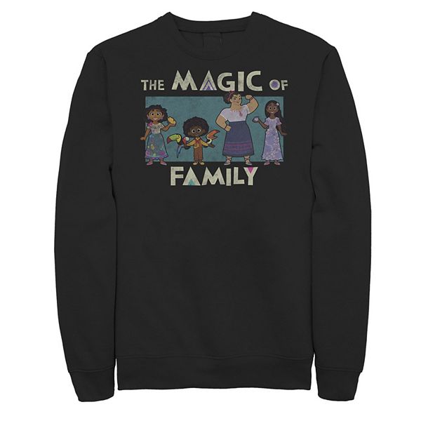 Big & Tall Disney Encanto The Magic Of Family Group Portrait Sweatshirt