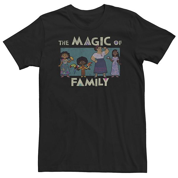 Big & Tall Disney Encanto The Magic Of Family Group Portrait Tee