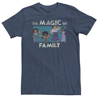 Big & Tall Disney Encanto The Magic Of Family Group Portrait Tee