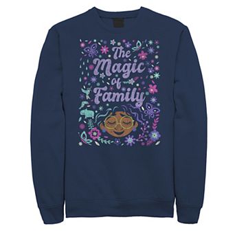 Big & Tall Disney Encanto The Magic Of Family Collage Poster Sweatshirt