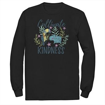 Big & Tall Disney Encanto Cultivate Kindness Distressed Animal Sketch Tee