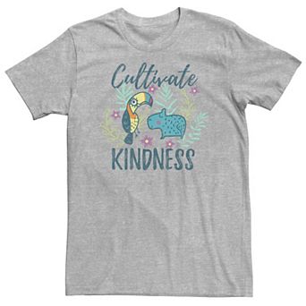 Big & Tall Disney Encanto Cultivate Kindness Distressed Animal Sketch Tee
