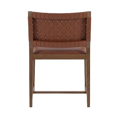 Linon Ruskin Arm Dining Chair