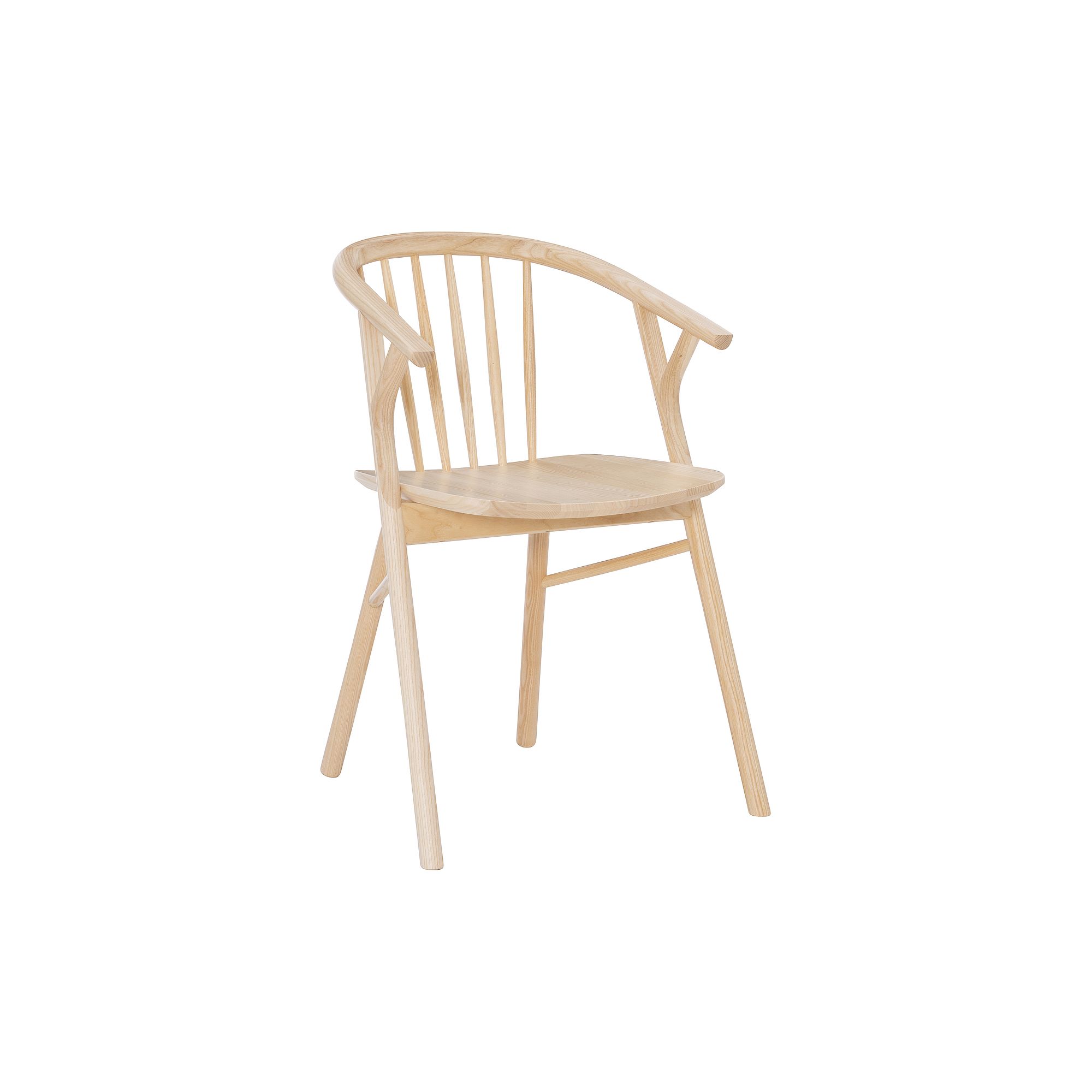 Linon Delmot Dining Chair, Natural
