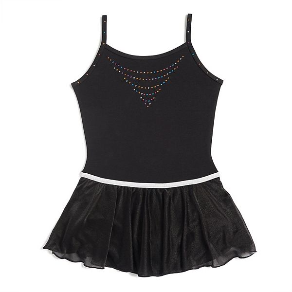 Girls 4-12 Jacques Moret Dance Cami Rhinestone Skirtall