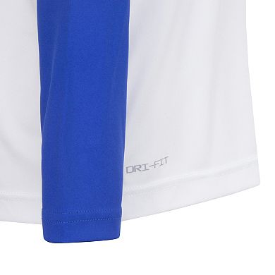 Boys 4-7 Nike Swoosh Repeat Raglan Graphic Tee