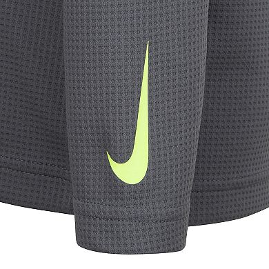 Boys 4-7 Nike Block Thermal Long Sleeve Big Logo Graphic Tee