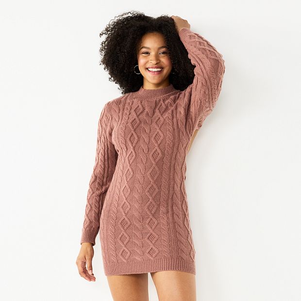 Kohls junior 2025 sweater dresses