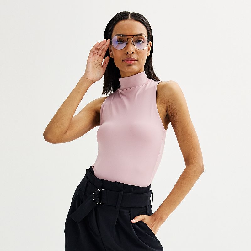 Kohls womens sales mock turtleneck