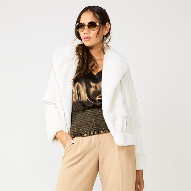 Nine west hot sale moto jacket