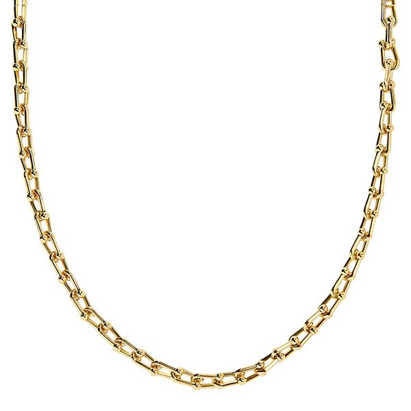 LC Lauren Conrad Gold Tone Ball Chain Link Necklace