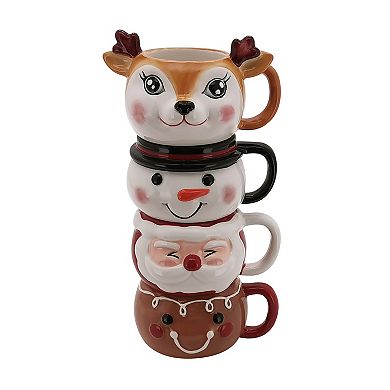 St. Nicholas Square® Memory Lane Stacking Mug Set