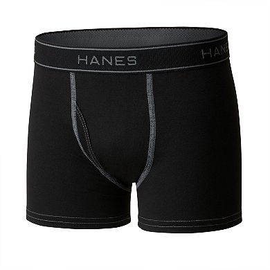 Hanes Ultimate Boys' 10-Pack Soft & Lightweight Boxer Brief Underwear
