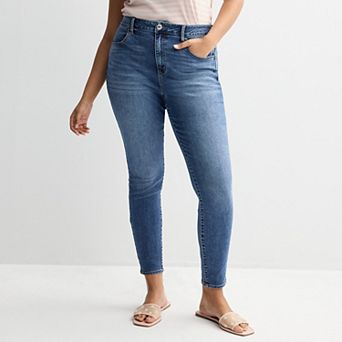 Juniors' Plus Size SO® Mid-Rise Skinny Jeggings