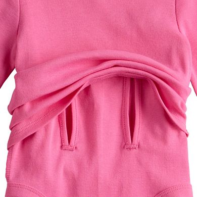 Baby & Toddler Girl Jumping Beans?? Physical Adaptive Double-Layer Bodysuit