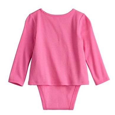 Baby & Toddler Girl Jumping Beans?? Physical Adaptive Double-Layer Bodysuit