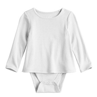 Baby Girl Jumping Beans® Physical Adaptive Double-Layer Bodysuit