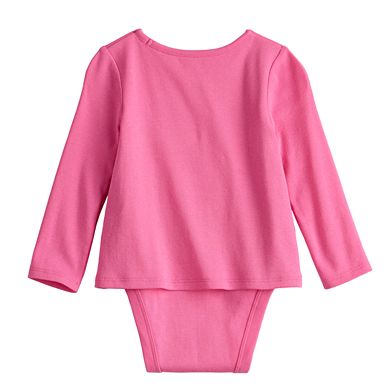 Girls 4-12 Jumping Beans® Physical Adaptive Double-Layer Bodysuit