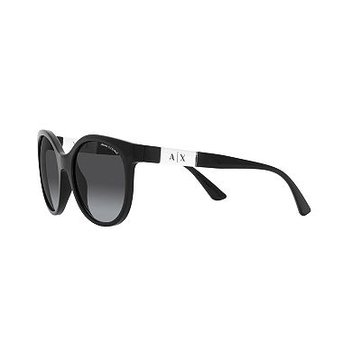Women's Armani Exchange AX4120S 54mm Gradient Cat Eye Sunglasses