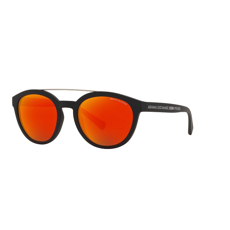 Mens Armani Exchange AX4118S 54mm Violet Phantos Sunglasses, Grey