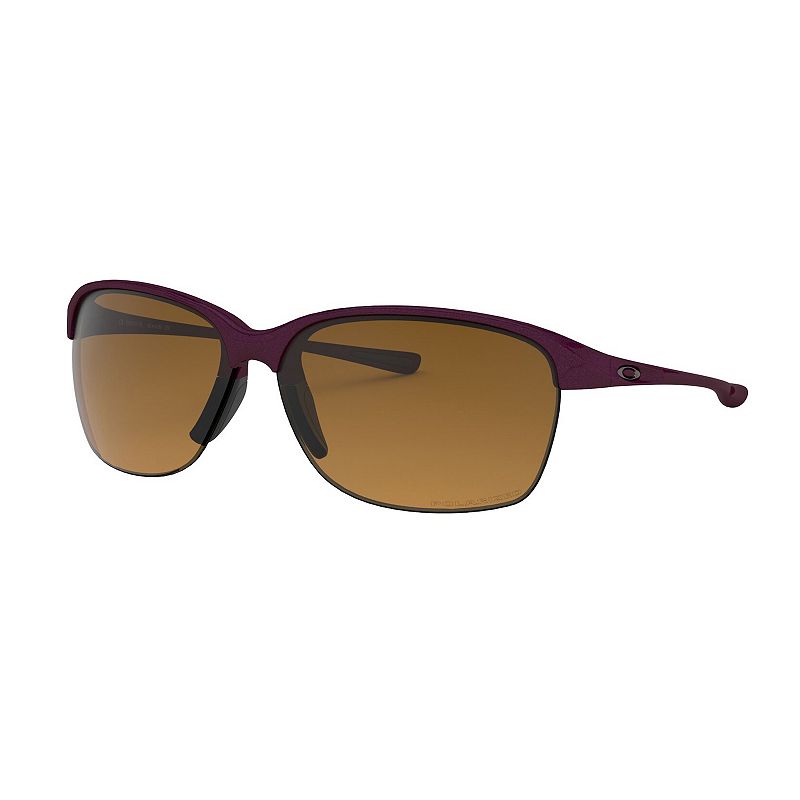 Oakley UNSTOPPABLE Women's Polarized Sunglasses 0OO9191, Raspberry
