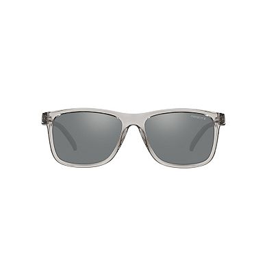 Men's Arnette Dude AN4276 56 mm Gray Wayfarer Sunglasses