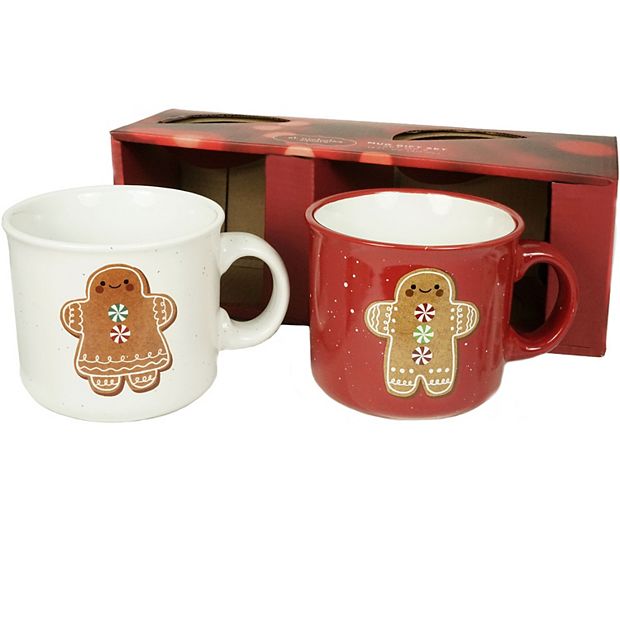 Gingerbread Mugs 2 PC Set -- $12.99