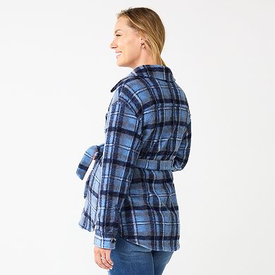 Maternity Sonoma Goods For Life® Belted Shacket