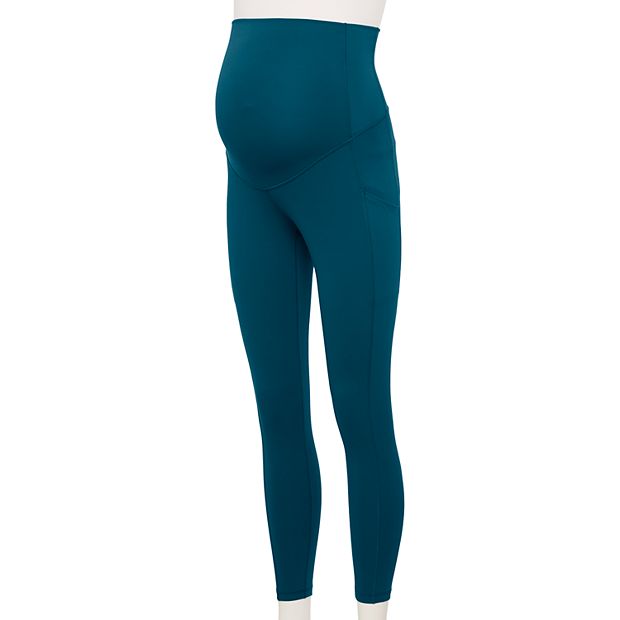 Maternity Tek Gear® Interlock High Rise Pocket Capri Legging