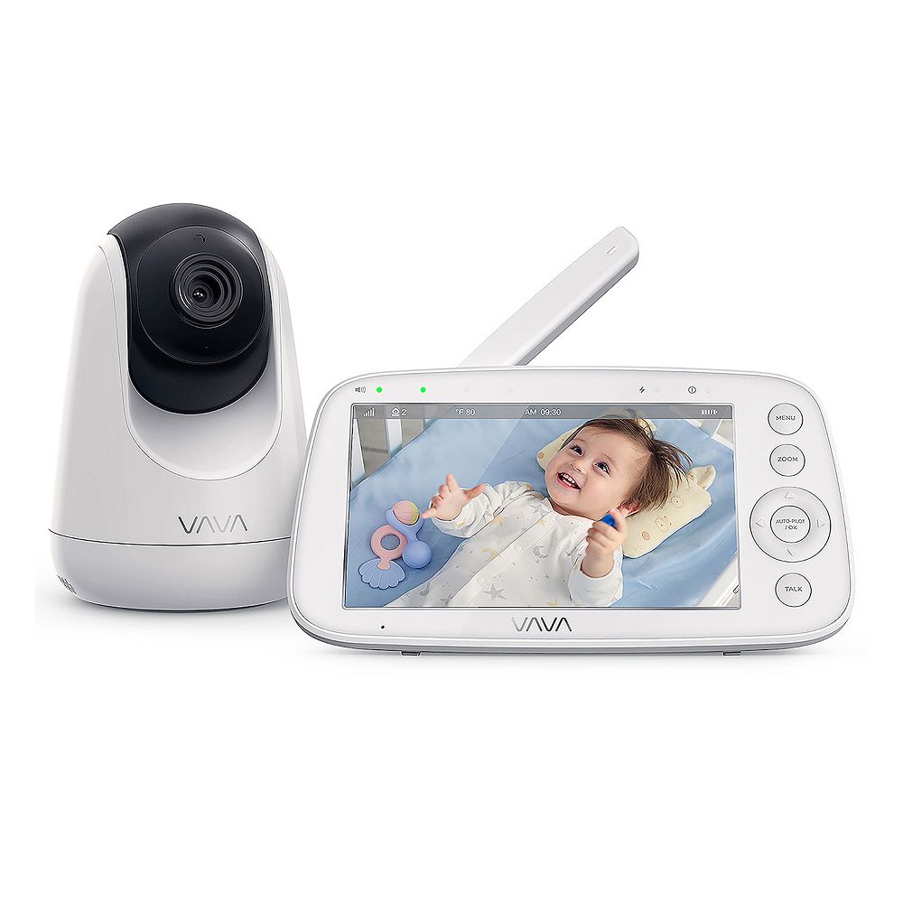 VAVA 5-Inch 720P Audio and Video Baby Monitor