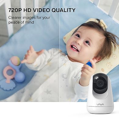 VAVA 5-Inch 720P Audio and Video Baby Monitor