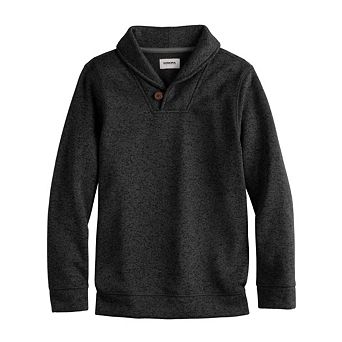 Boys 8-20 Sonoma Goods For Life® Shawl Neck Sweater in Regular & Husky
