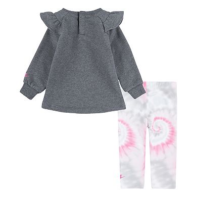 Baby Girl Nike Fleece Tunic & Leggings Set