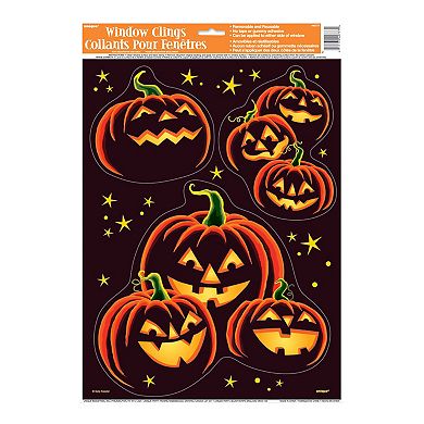 Unique Pumpkin Window Cling