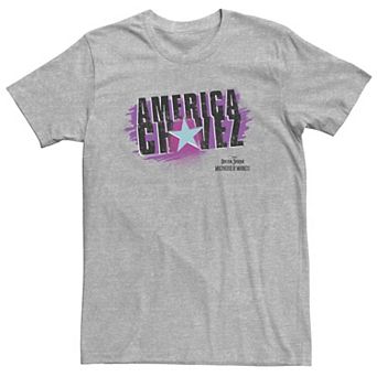 Big & Tall Doctor Strange Movie 2 America Chavez Spray Paint Star Tee