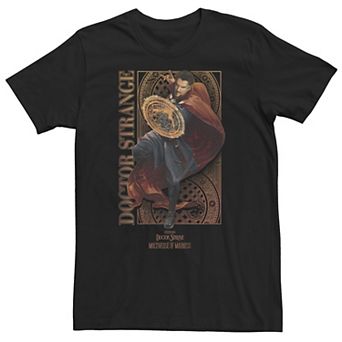 Big & Tall Doctor Strange Movie 2 Strange Pattern Portrait Tee