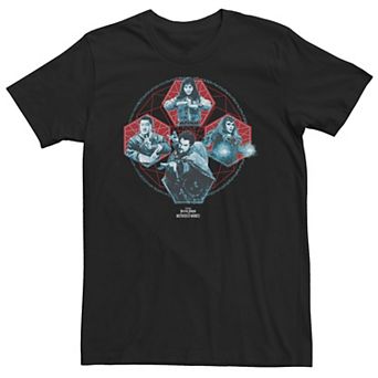 Big & Tall Doctor Strange Movie 2 Strange Squad Members Pose Tee