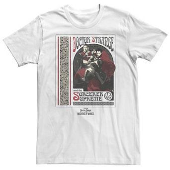 Big & Tall Doctor Strange Movie 2 Sorcerer Supreme Groupshot Tee