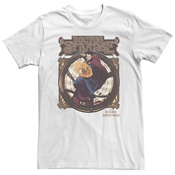 Big & Tall Doctor Strange Movie 2 Strange Retro Seal Tee
