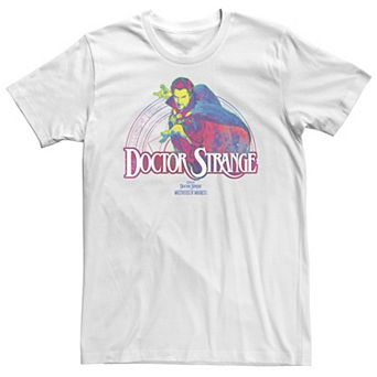 Big & Tall Doctor Strange Movie 2 Neon Strange Pose Tee