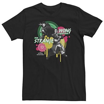 Big & Tall Doctor Strange Movie 2 Strange Wong Graphic Pose Tee
