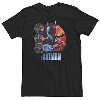 Big & Tall DC Comics Batman Bat Trio Logo Tee