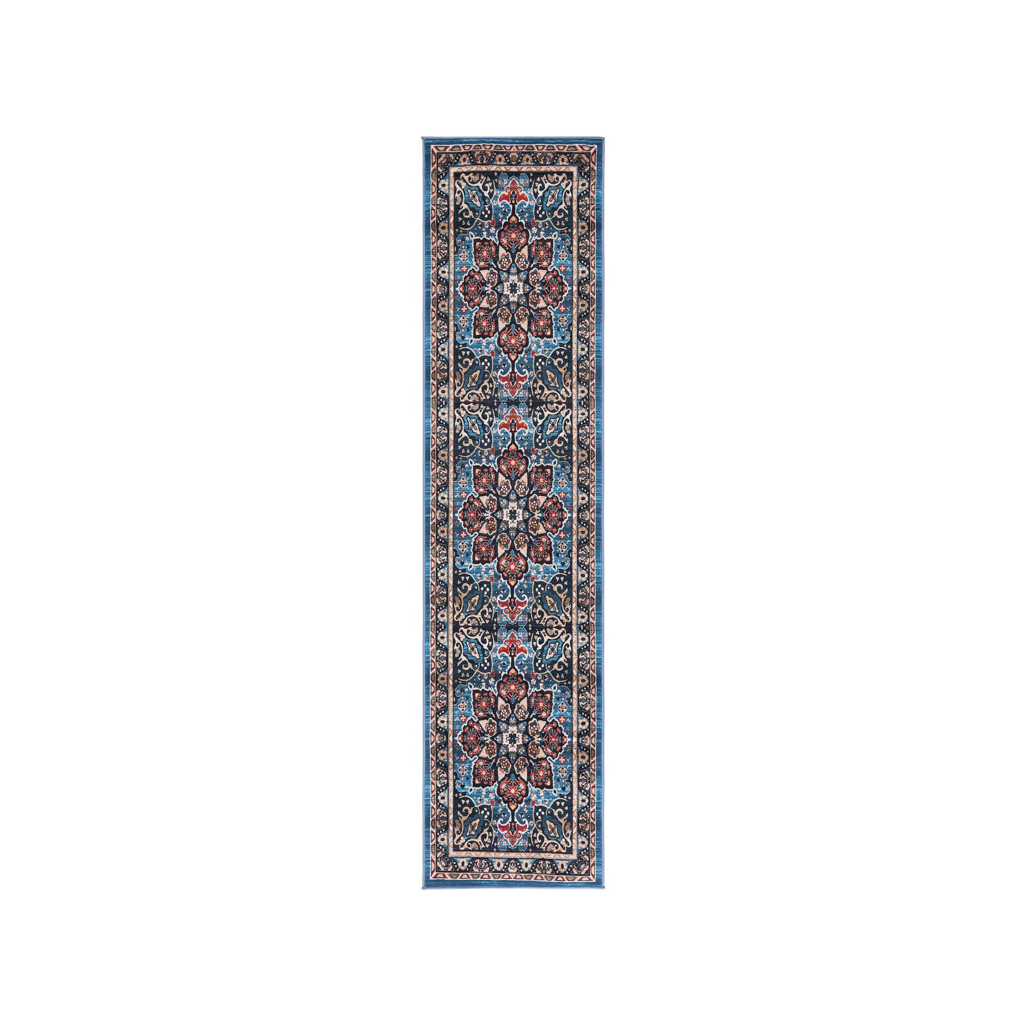 Safavieh Riviera Strife Square Rug, Blue Black
