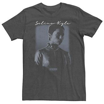 Big & Tall DC Batman Miss Kyle Portrait Tee