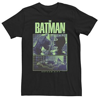 Big & Tall DC Batman Catwomen and Batman Poster Tee